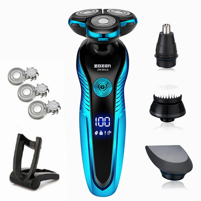 rechargeable electric shaver and beard trimmer - MRSLM