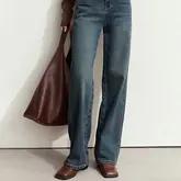 retro wide-leg denim pants - MRSLM