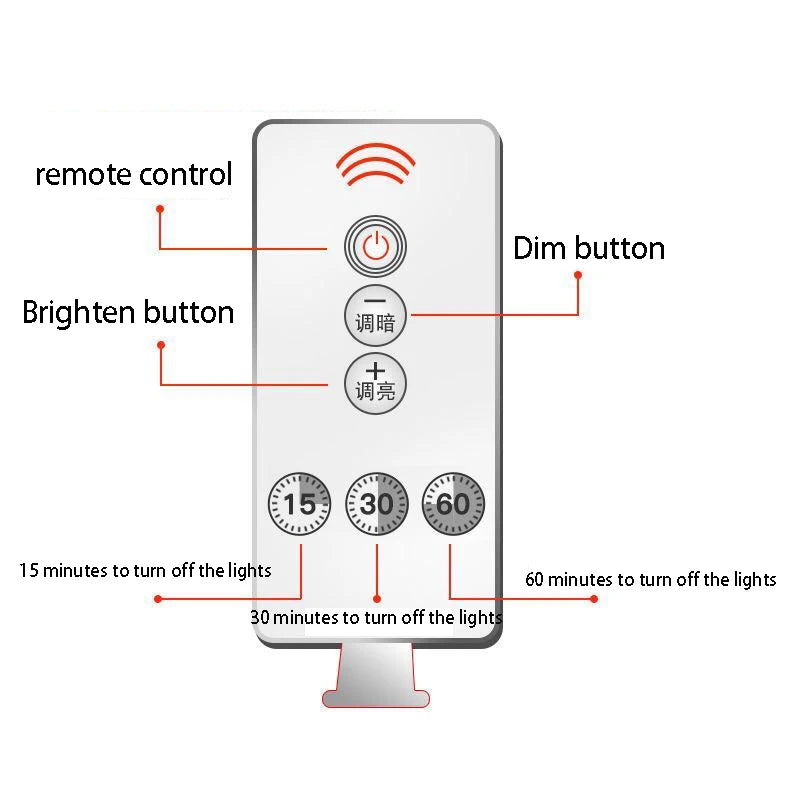 smart star LED night light, view 11 - MRSLM