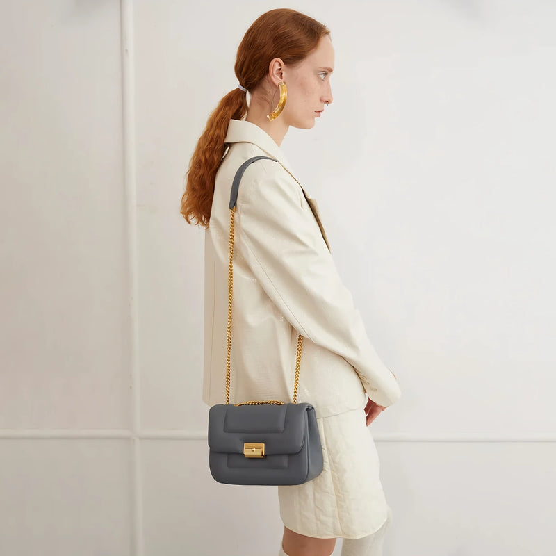 chain shoulder bag, view 7 - MRSLM
