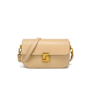 genuine leather minimalist small square bag, view 3 - MRSLM