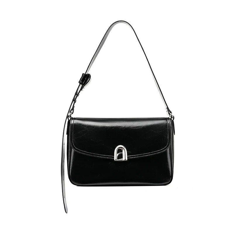 square shoulder crossbody bag, view 3 - MRSLM