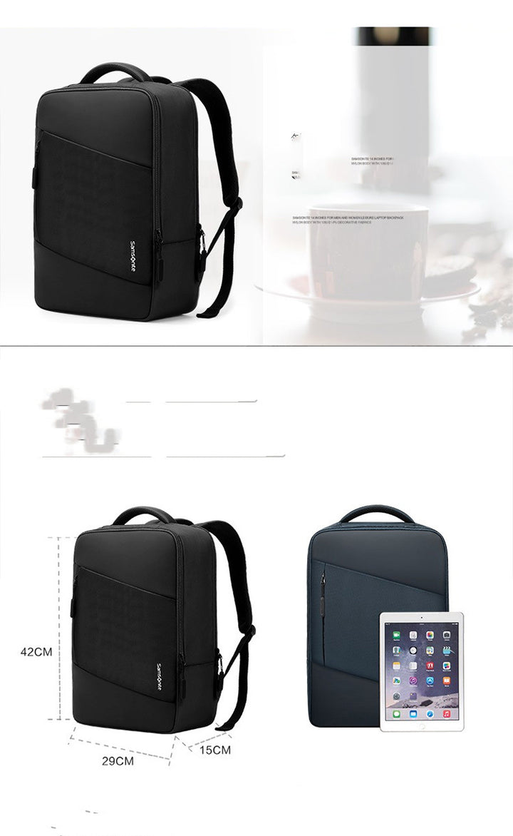 Backpack Large Capacity Computer Material Nylon