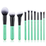 10-piece citrus makeup brush set, view 2 - MRSLM