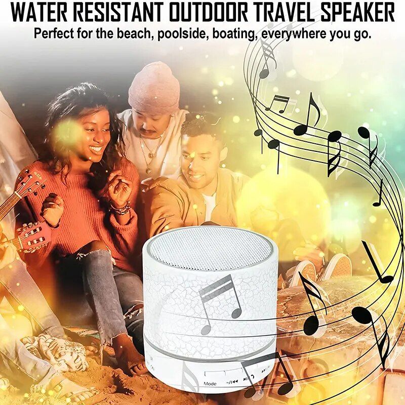 mini LED Bluetooth speaker, view 10 - MRSLM