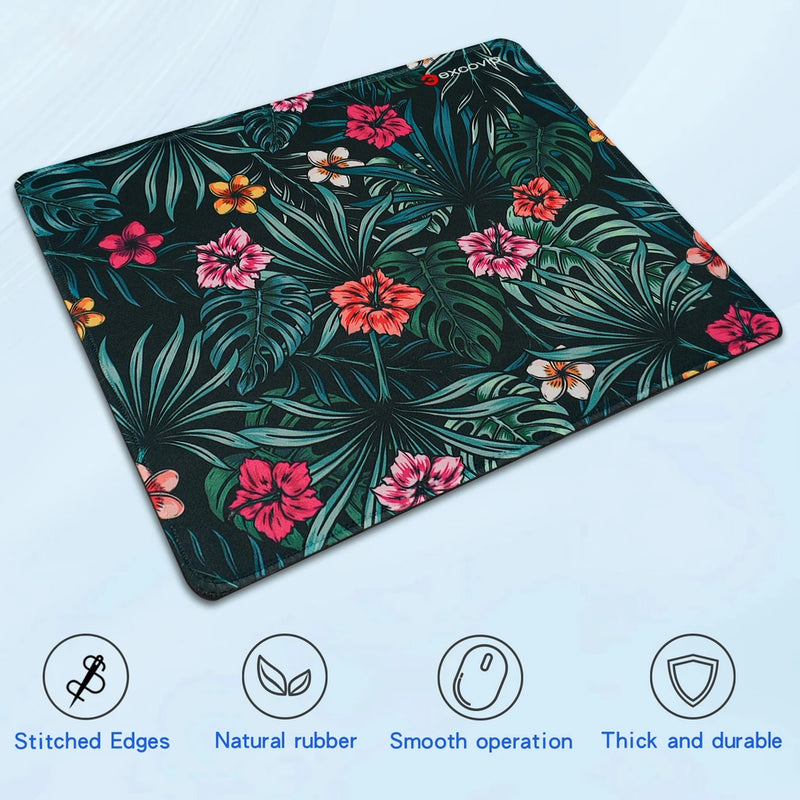 floral gaming mouse pad, view 3 - MRSLM