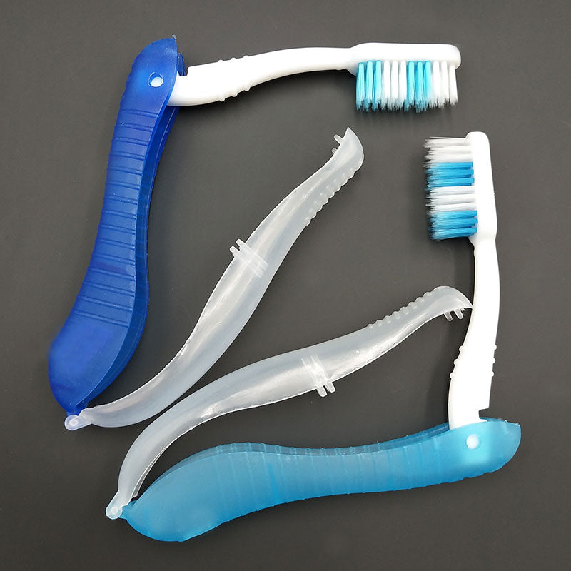 portable foldable travel toothbrush - MRSLM