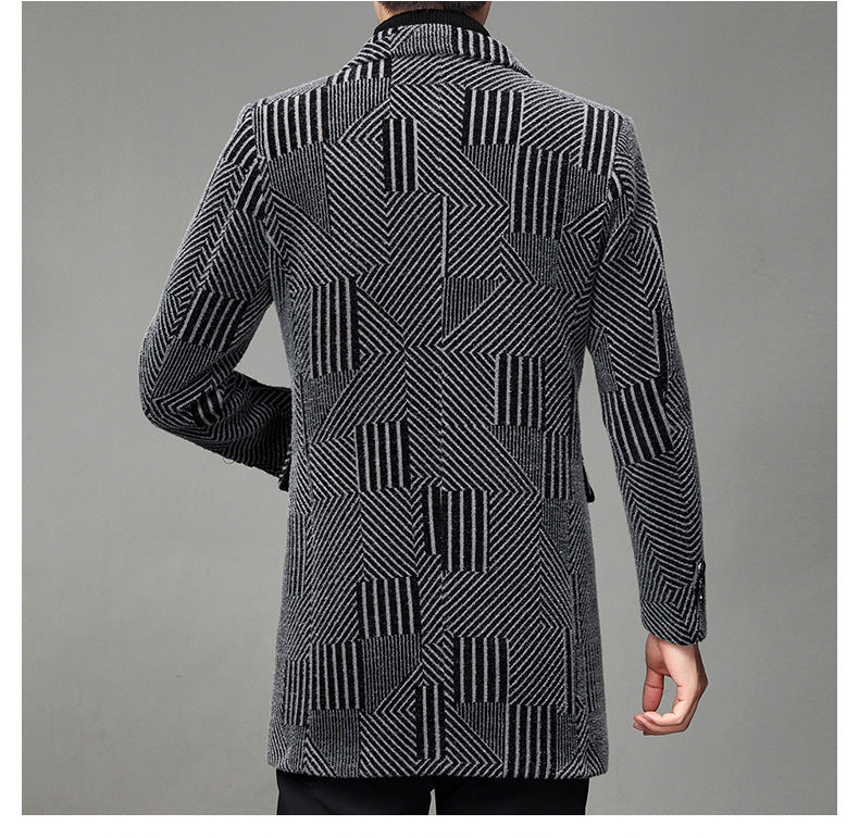 Men's windbreaker casual coat, view 5 - MRSLM