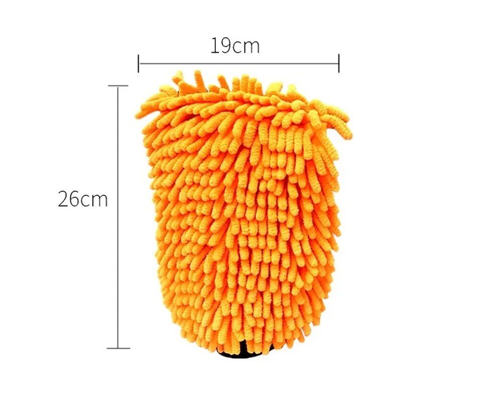 Waterproof Microfiber Chenille Car Wash Glove