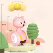 interactive cat tumbler toy, view 2 - MRSLM