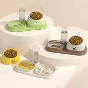 automatic pet water dispenser and slow food bowl - MRSLM