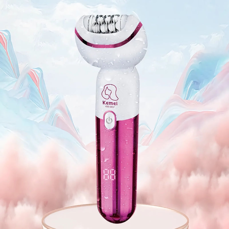5-in-1 rechargeable hair removal epilator, view 2 - MRSLM