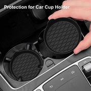 silicone car cup holder coaster, view 4 - MRSLM