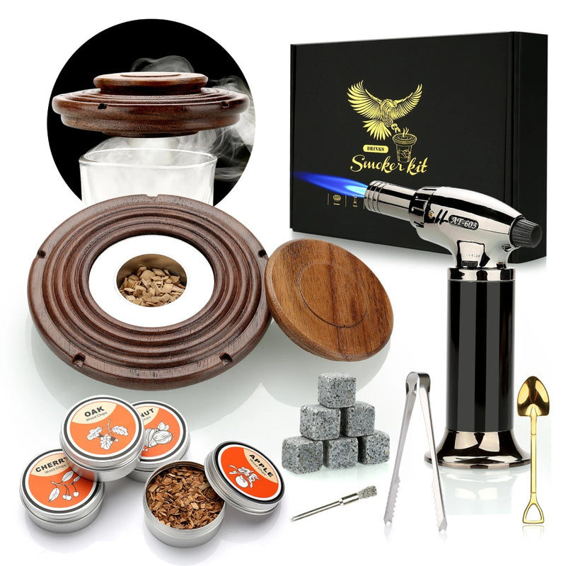 cocktail smoker kit with torch, view 4 - MRSLM