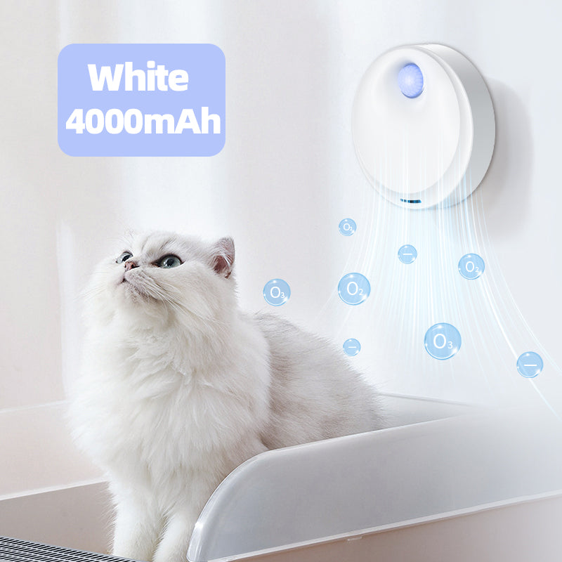 smart cat odor purifier, view 2 - MRSLM