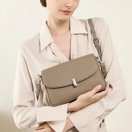 genuine leather square shoulder bag - MRSLM