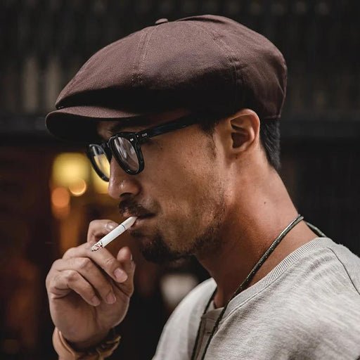 retro newsboy cap - MRSLM