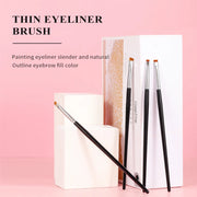 flat angle eyebrow brush set, view 3 - MRSLM