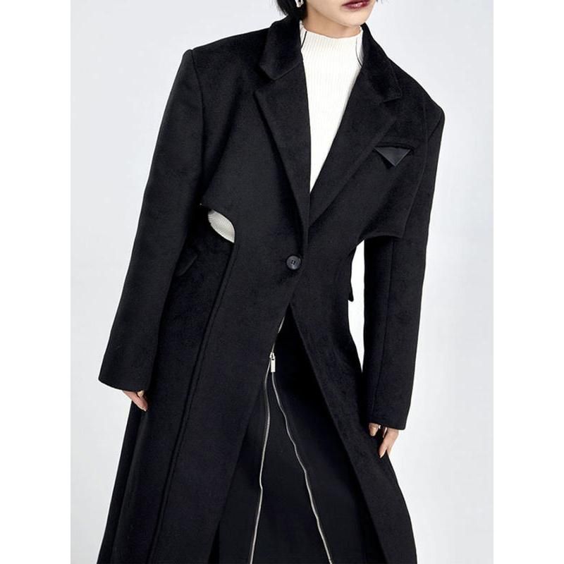 Women's autumn winter overcoat, view 6 - MRSLM