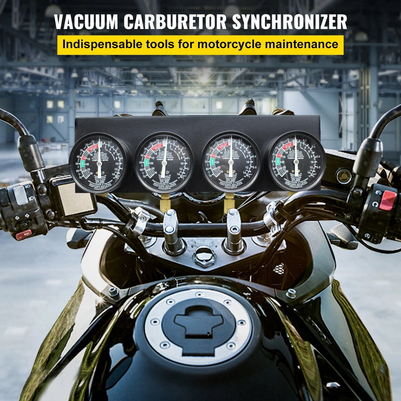 fuel vacuum carburetor sync and diagnostic gauge set, view 3 - MRSLM