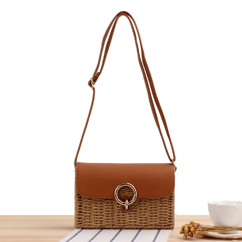 Lässige Schultertasche für den Sommerurlaub