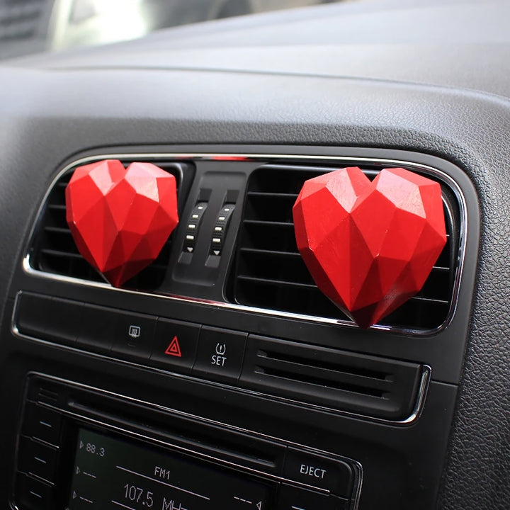 Heart-Shaped Car Vent Air Freshener