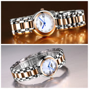 ladies compact steel band watch, view 2 - MRSLM