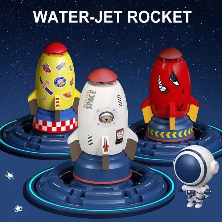 Kids' Hydro Launch Water Rocket - Colorful Outdoor Garden Sprinkler Toy