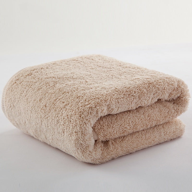 Pure cotton thickened bath towel, view 3 - MRSLM
