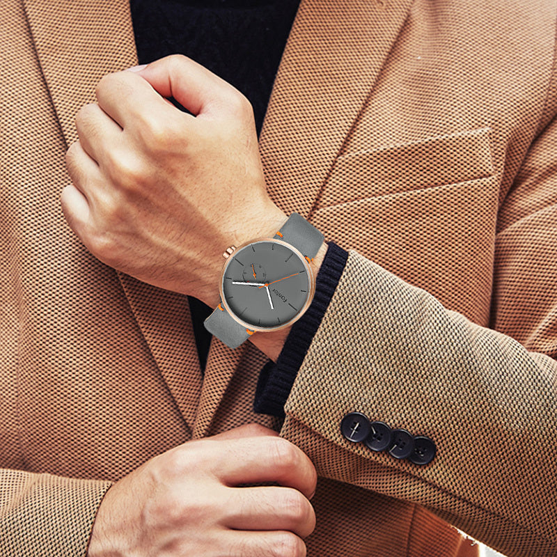 round belt couple watch, view 3 - MRSLM