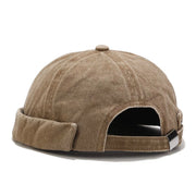 vintage washed docker beanie, view 5 - MRSLM