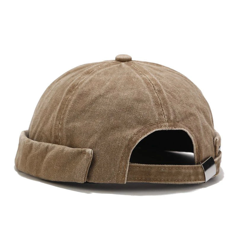vintage washed docker beanie, view 5 - MRSLM