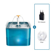 led cat water fountain, view 2 - MRSLM