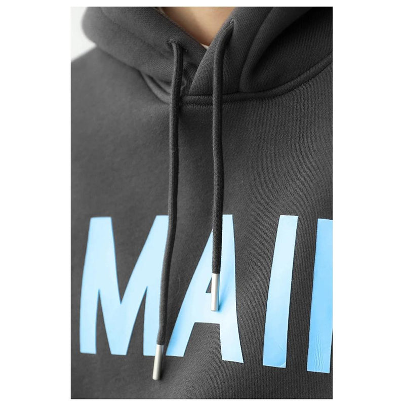 Lässiger, lockerer Damen-Plüschpullover mit Kapuze