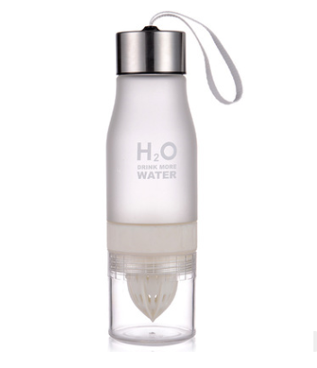 colorful frosted plastic water bottle, view 11 - MRSLM
