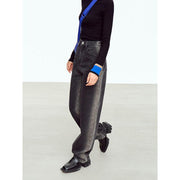 retro straight jeans for women, view 3 - MRSLM