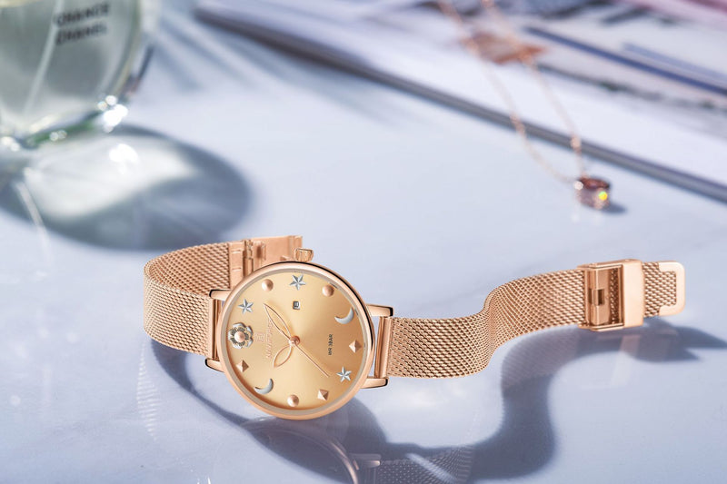 starry sky ladies watch, view 10 - MRSLM