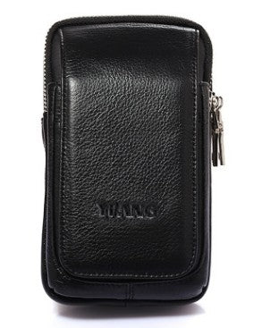 men's leather waist pack, view 2 - MRSLM