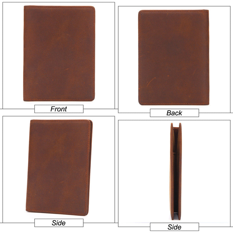 cowhide passport package, view 2 - MRSLM