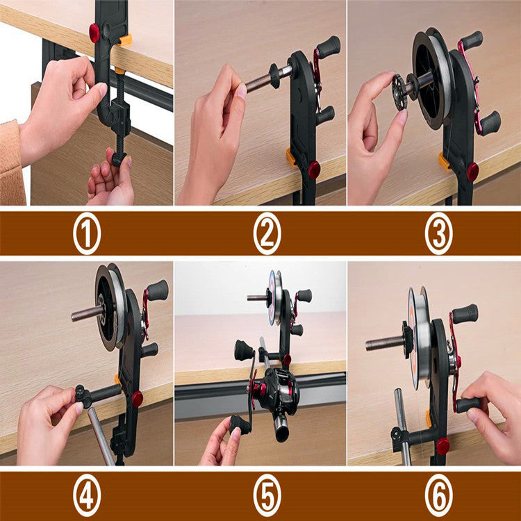 fishing reel line winder, view 4 - MRSLM