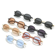 gradient oval sunglasses, view 11 - MRSLM