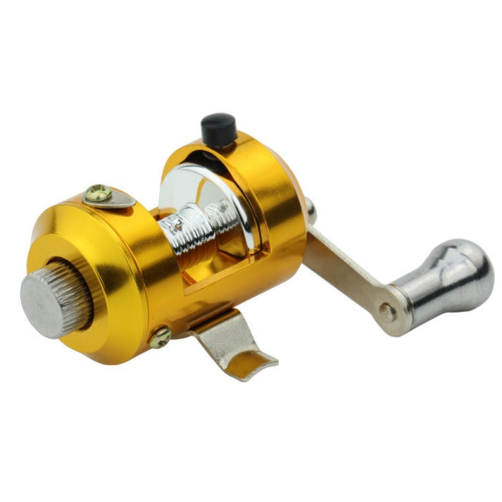 Small drum wheel fishing reel, view 3 - MRSLM