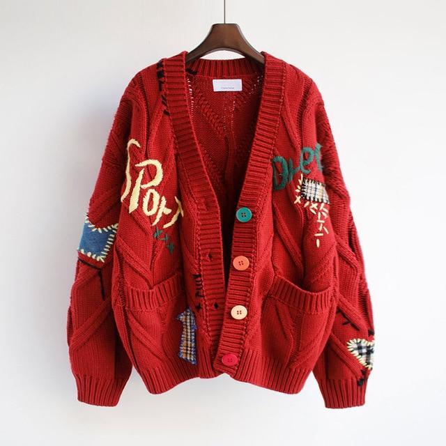 women's cardigan sweater, view 4 - MRSLM