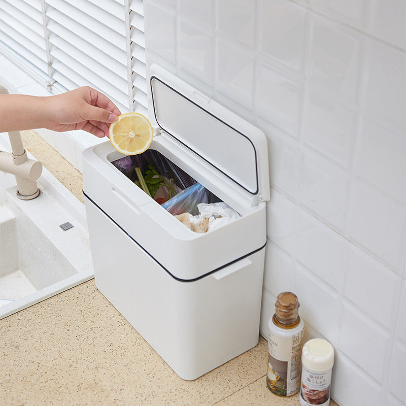9.5L press-open sorting trash can, view 7 - MRSLM