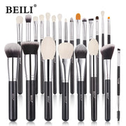 Professional 30PCS black makeup brushes set, view 4 - MRSLM