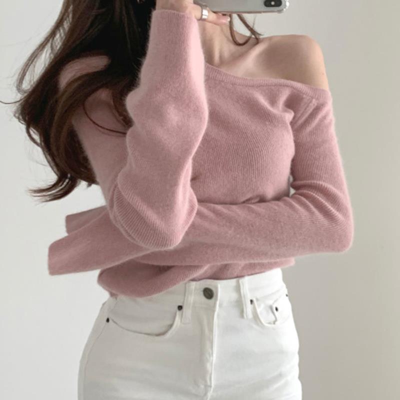 Elegant And Slim Skinny Long Sleeve Sweater