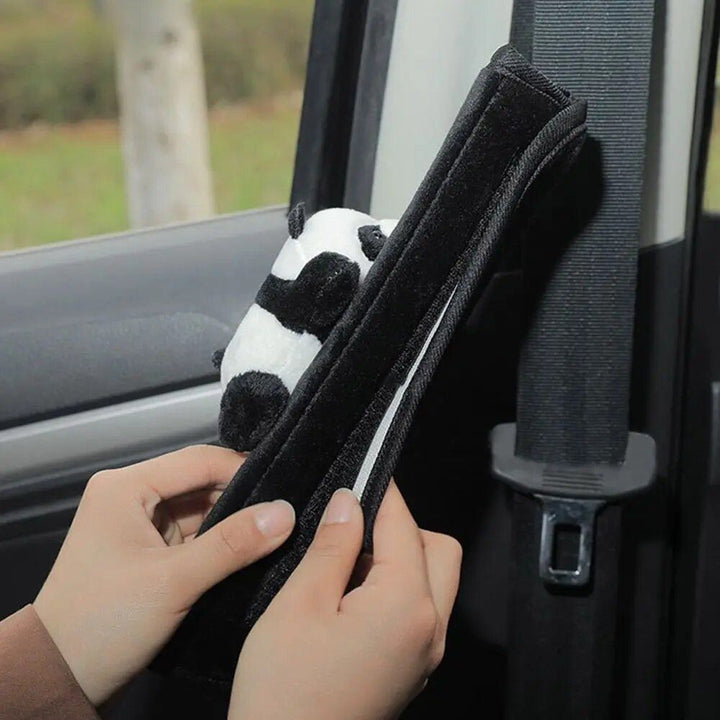 Adjustable Panda Seat Belt Shoulder Pad