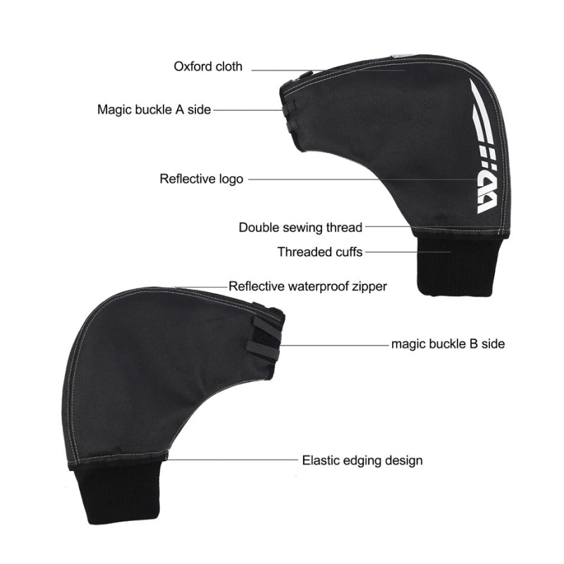 Luvas de ciclismo de montanha à prova de vento para ciclismo em qualquer clima