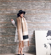Cashmere-inspired scarf, view 5 - MRSLM