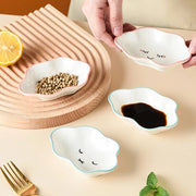 ceramic cloud dipping sauce dish, view 4 - MRSLM